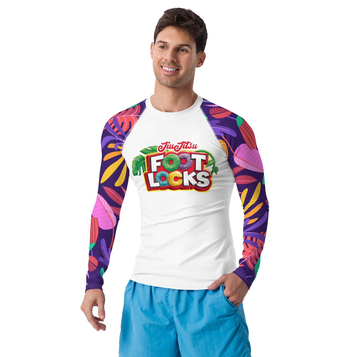 Foot Locks Jiu Jitsu Rash Guard