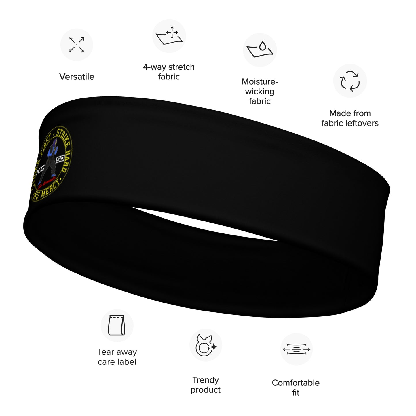 Karate Combat 50 No Mercy Headband