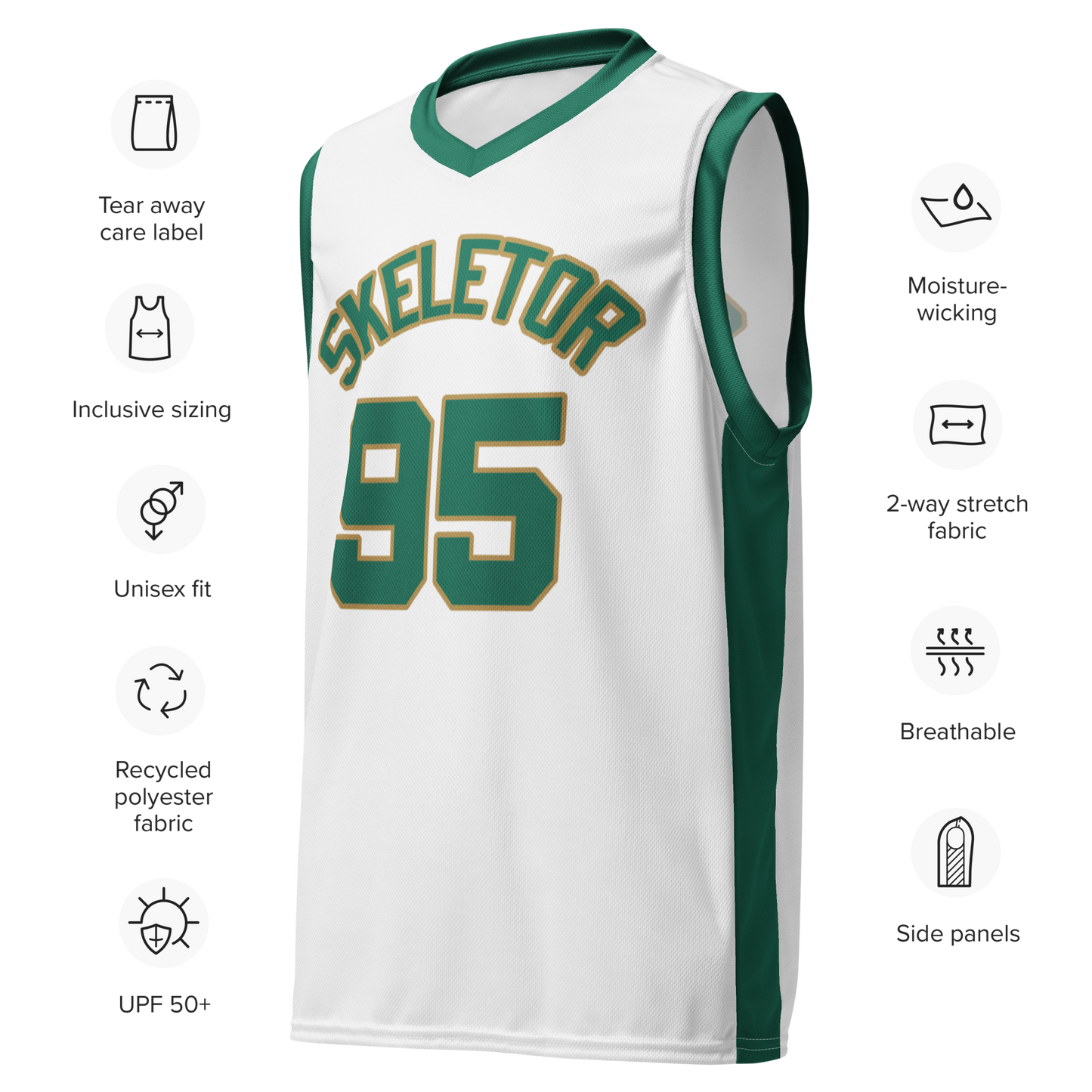 Boston X Skeletor Basketball Jersey 2.0