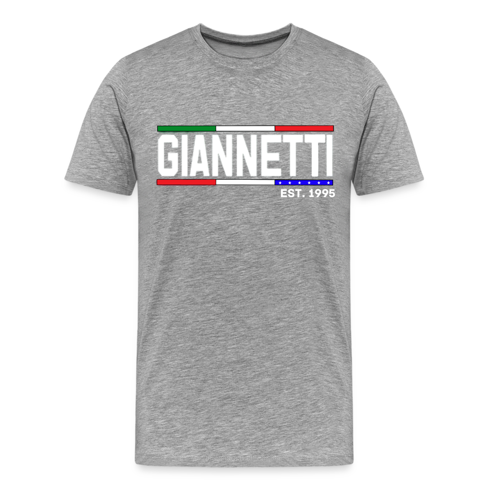 Giannetti Heritage Tee - heather gray